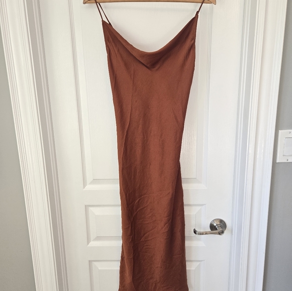 Free People Satin Slip Dress - Picture 6 of 11